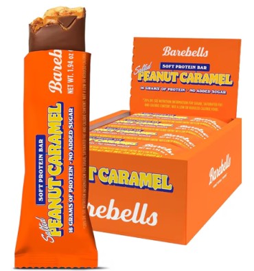 Barras de Proteína Soft sin Azúcar. 12 Barras