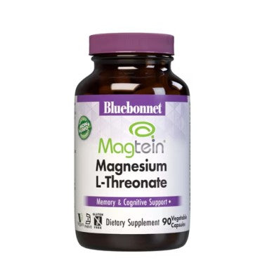 Bluebonnet Nutrition, Magnesio L-Treonato (144 mg). 90 vcaps