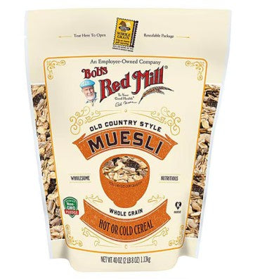 Cereal de Muesly con Granos Enteros.