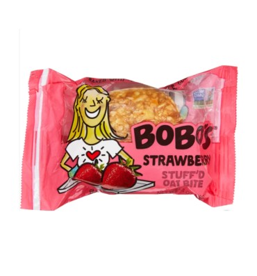 Panquecitos de Avena rellenos de Fresa y Manzana Variety pack. 24 pack