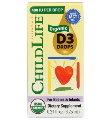 Vitamina D3, para Bebés, líquida.