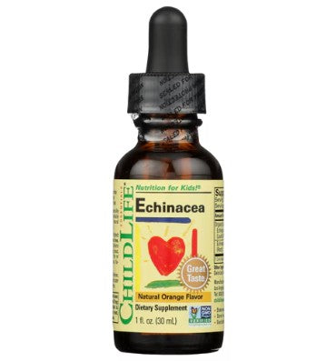 Echinacea sabor naranja para Bebés y Niños. 1 oz