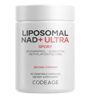 NAD+ Liposomal Ultra Trans-Resveratrol, Quercetin, Betaine, Riboflavin, Vitamin B12. 90 Caps