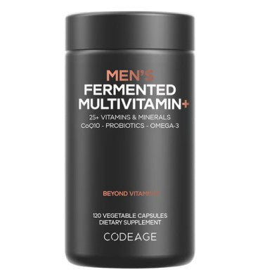 Multivitamínico para Hombre 25+, fermentado. 120 caps.