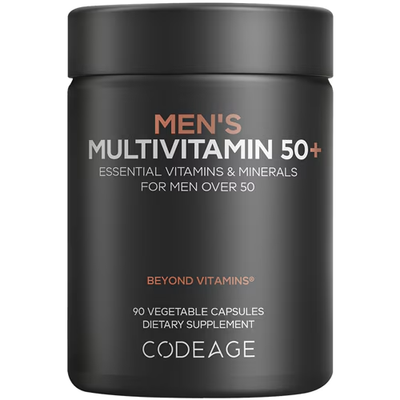 Multivitamínico y Minerales para Hombre 50+. 30 caps.