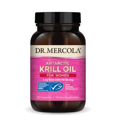 Antarctic Krill Oil for Women with Evening Primrose Oil. 90 Caps
