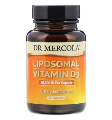 Vitamina D3, liposomal, 10,000 IU. 2 opc.