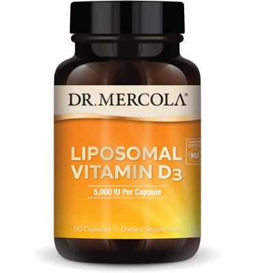 Vitamina D3, liposomal, 5,000 IU. 2 opc.