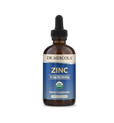 Liquid Zinc Drops 15 mg. 3.88 fl oz