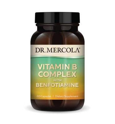 Complejo de Vitamina B, Benfotiamina. 60 caps.