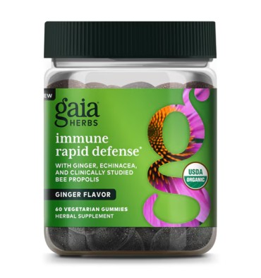 Soporte Inmunne con Equinacea, Propóleo y Gengibre. 60 VGomitas