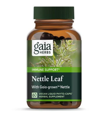 Gaia Herbs, Hoja de Ortiga, soporte para la Inflamación (Nettle Leaf). 60 Vcaps
