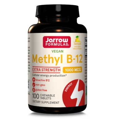 Vitamina B12, extra fuerte, 1000 mcg. 100 chews.