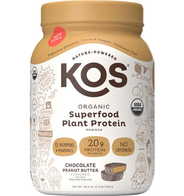 Proteína Vegana Orgánica de Superfoods sabor Crema de Cacahuate