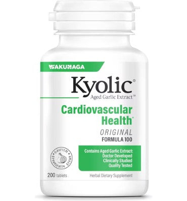 Extracto de Ajo fórmula Original 100, soporte Cardiovascular. 200 Tabs