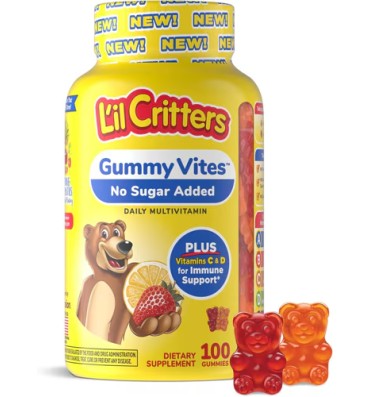 Multivitamínico para Niños +3, gomitas sabor frutas. 3 opc