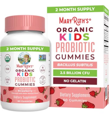 Probióticos para Niños sabor Fresa 2.5 billones. 60 Gomitas