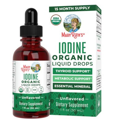 Yodo líquido orgánico 250 mcg. 30 ml
