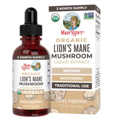 Lion's Mane líquida orgánica. 2 meses