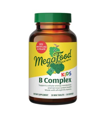 Complejo de Vitaminas B para Niños. 30 Mini Tabs