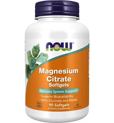 Citrato de Magnesio 400 mg. Cápsulas Suaves