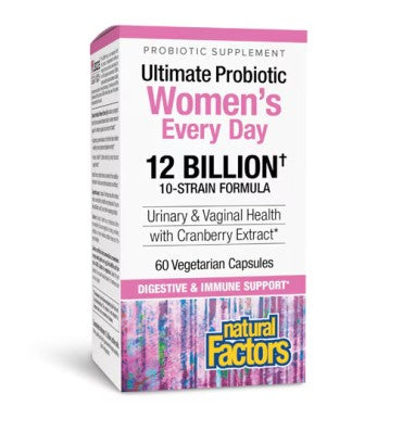 Probióticos para Mujer Ultimate Formula , 12 billiones. 60 Vcaps