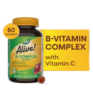 Nature's Way, Complejo Vitamina B. 60 Gomitas