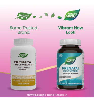 Multivitamínico Prenatal, soporte Mamá y Bebé + Folato. 180 caps.