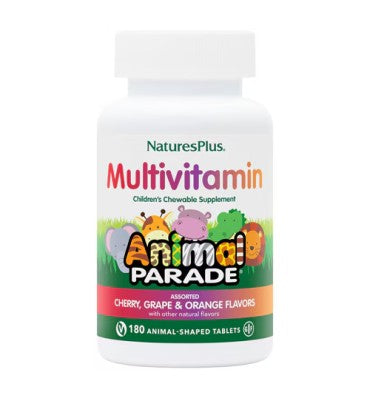 Multivitamínico y Minerales para Niños, sabores mezclados. 180 tabs masticables