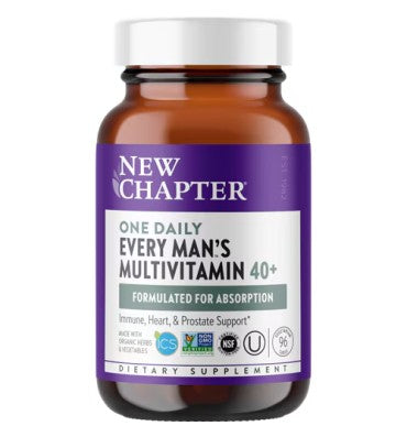 Multivitaminico para Hombres +40, uno diario. 4 opc