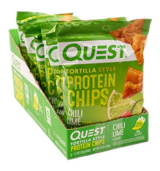 Chips de Proteína. 8 bolsas