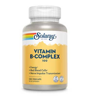 Complejo de Vitamina B. 100 V-caps.