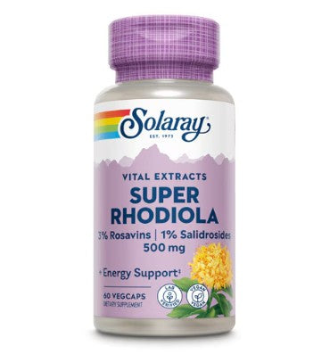 Super Rhodiola Root Extract 500 mg. 60 Vcaps