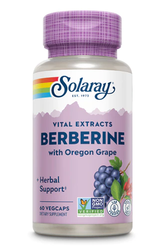 Berberina con Uva de Oregon. 60 Vcaps