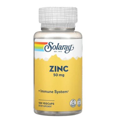 Zinc 50 mg. 100 Vcaps