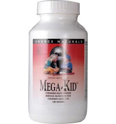 Mega Multivitamínico para Niños +2 tabletas masticables sabor Berries. 2 opc.