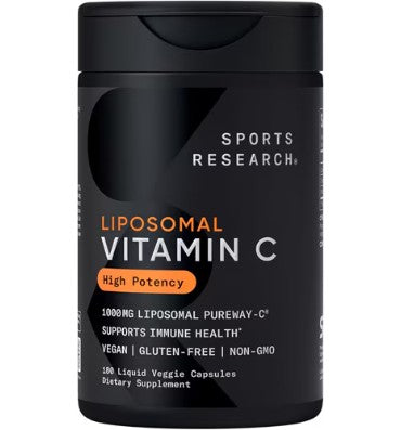 Vitamina C, liposomal, líquida, 1000 mg. 180 V-caps.