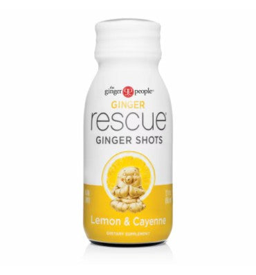 Shot de Jengibre, Limón y Pimienta Cayen. 2 oz