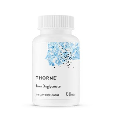 Thorne Bisglicinato de Hierro 25 mg. 60 Caps