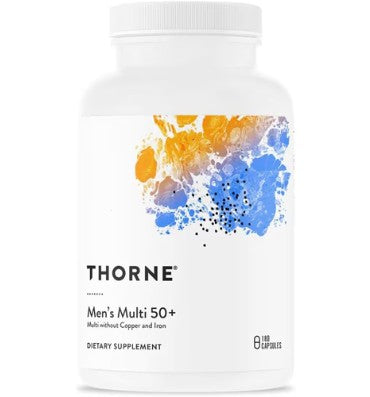 Thorne Multivitamínico para Hombre +50. 180 Caps