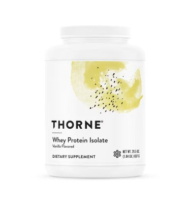 Thorne Proteina Aisalda de Whey, Sport Certificated, 2 sabores. 30 Servings