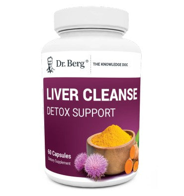 Dr. Berg, Detox para Hígado con Cardo Mariano. 60 Vcaps