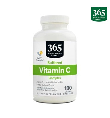 Vitamina C, Complejo, buffered. 180 V-caps.