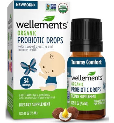 Probióticos Orgánicos para Bebés en Aceite de Oliva. 7.5 ml