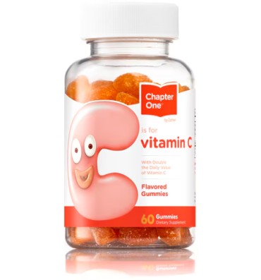 Vitamina C para Niños en Gomitas 125 mg. 60 Gomitas