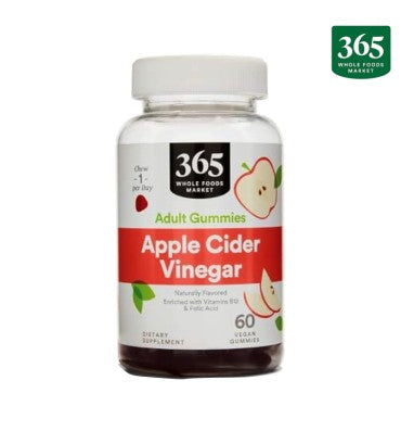 Apple Cider Vinegar Gummies. 60 gomitas