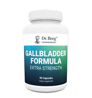 Dr. Berg, Vesícula Biliar Extra Fuerte con Enzimas 90 Vcaps.