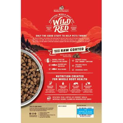 Croquetas Wild Red Raw Coated Kibble para Perro sin Granos 1.6 kg Ocean 9.53 kg
