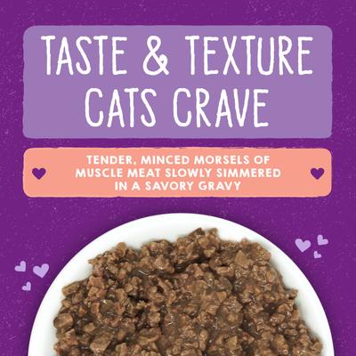 Alimento Húmedo Carnivore Cravings para Gato sabor a atún silvestre picado caja de 24