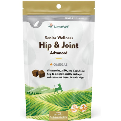 Senior Wellness Hip & Joint Advanced Glucosamine, Chondroitin & MSM Plus Omegas Su. 1 unidad.